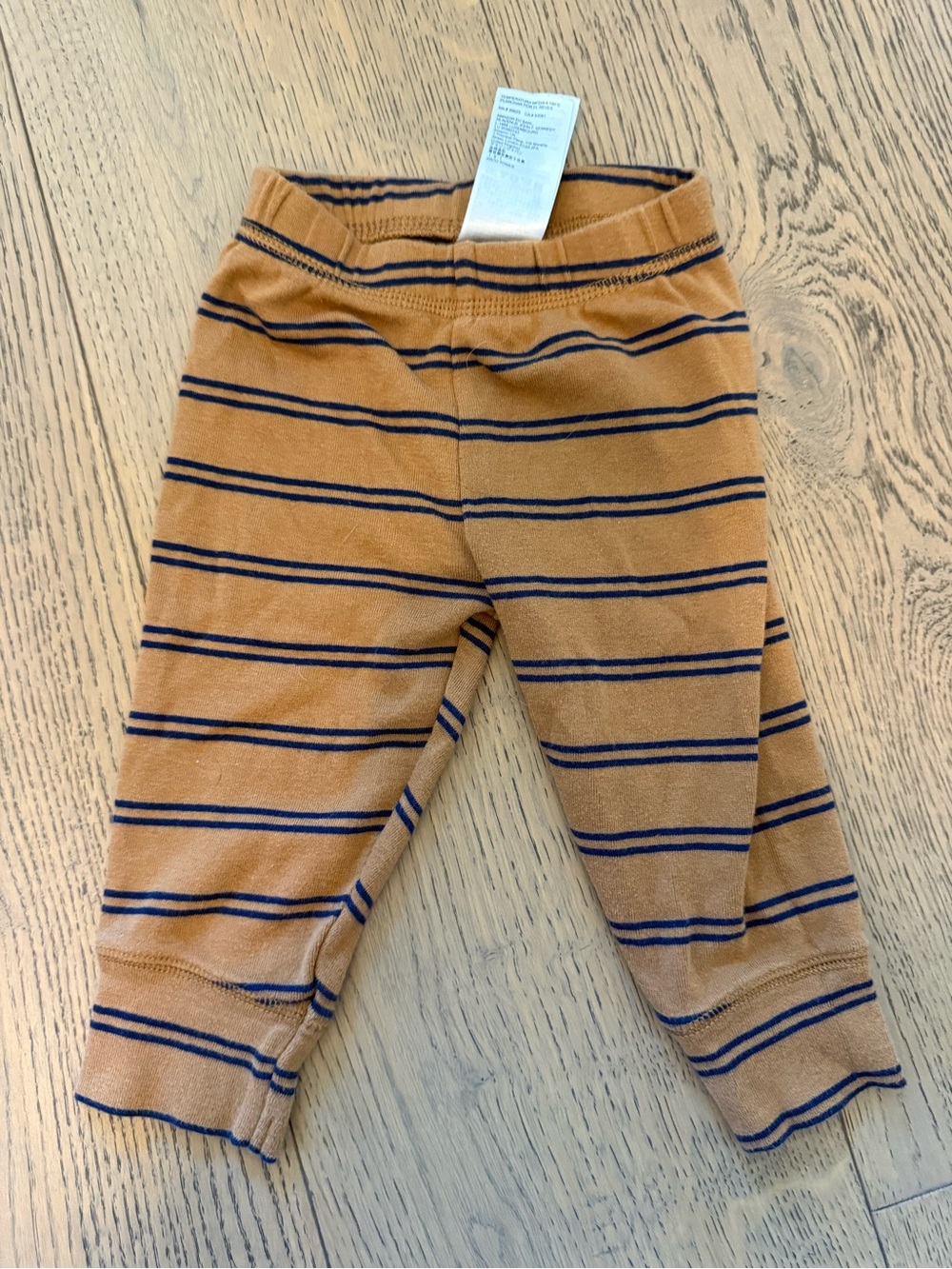 Carter’s Simple Joys Striped Baby Pants Brown Navy 6-9M